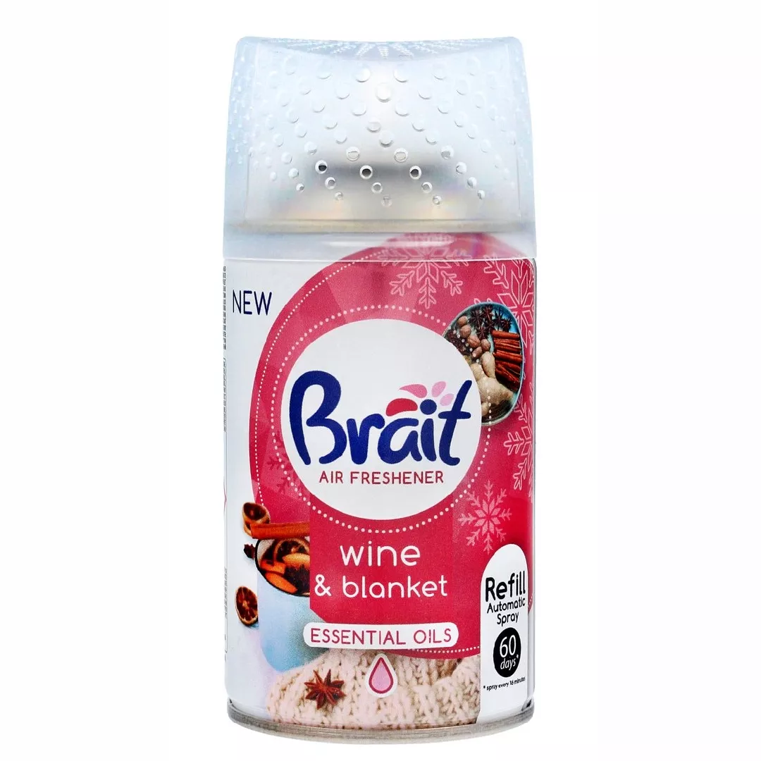 Gaisa atsvaidzinātājs dozatoram 250ml Brait WineBlanket
