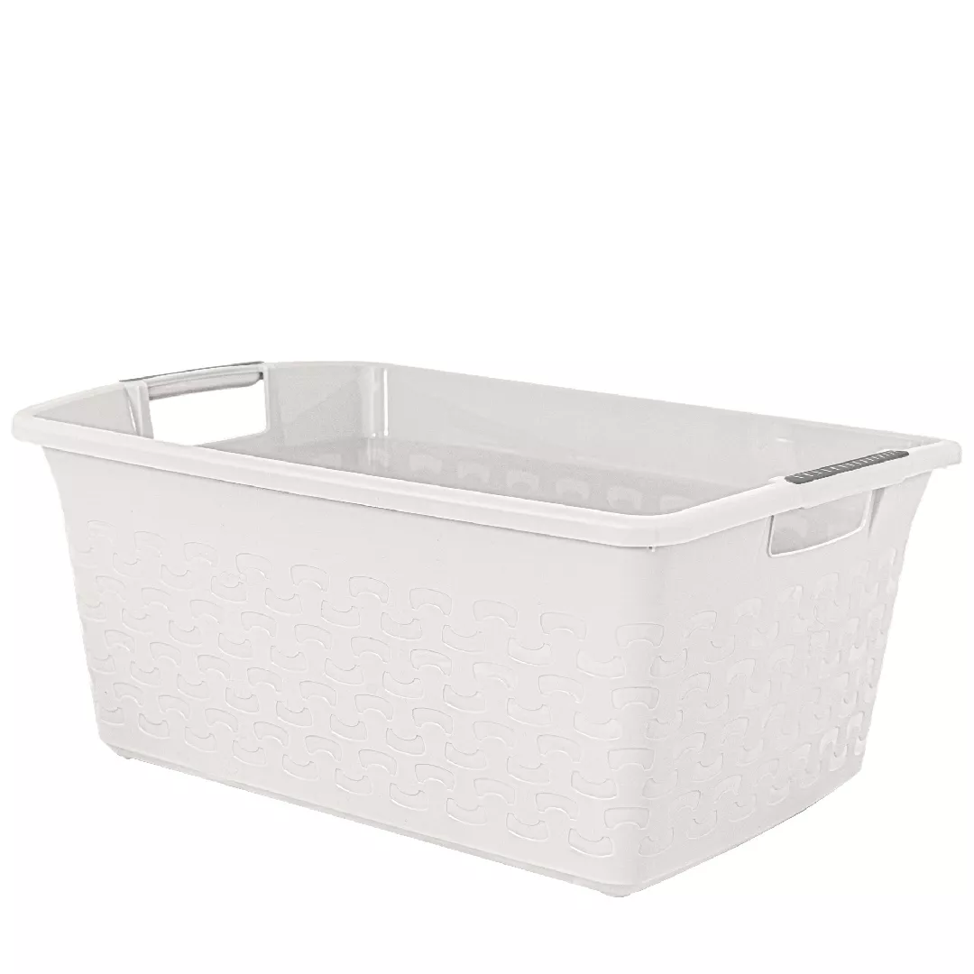 Bļoda kvadrāta Cotton 25L  balta 8142519