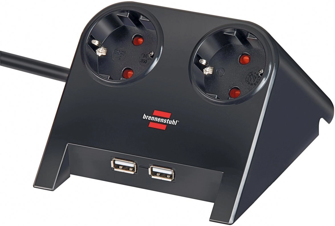 Brennenstuhl Desktop-Power USB-Charger - 2x USB