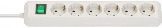 Brennenstuhl power strip ECO-Line 6x 1