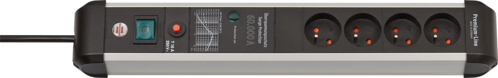 Brennenstuhl Premium-Protect-Line anti-surge power strip 4