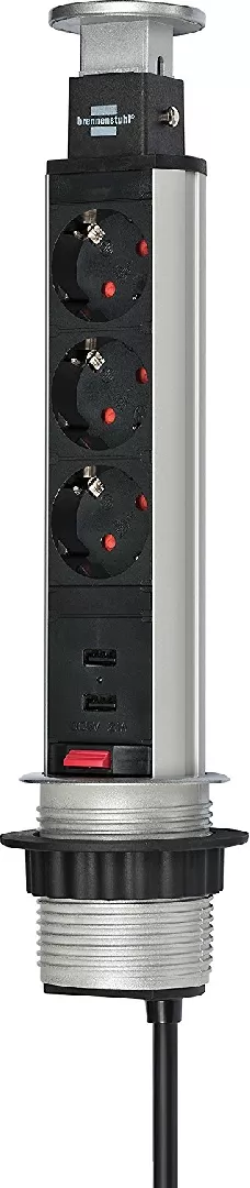 Brennenstuhl Tower Power USB-Charger Desktop Extension