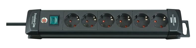 Brennenstuhl power strip Premium-Line 6x 3m