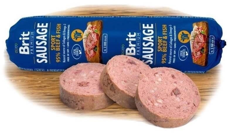 BRIT PREMIUM BEEF FISH-SPORT 800 G