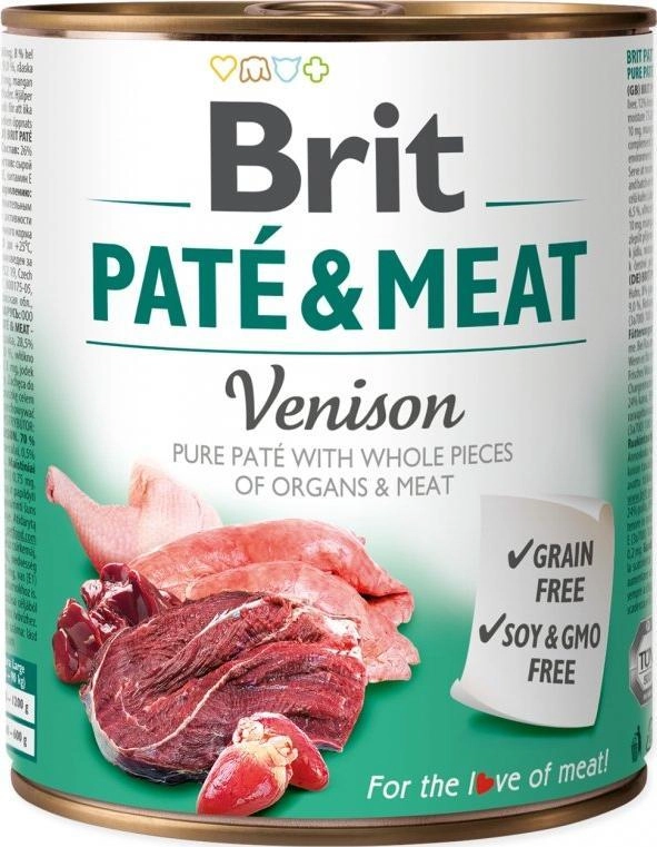 BRIT Pate  Meat with venison -