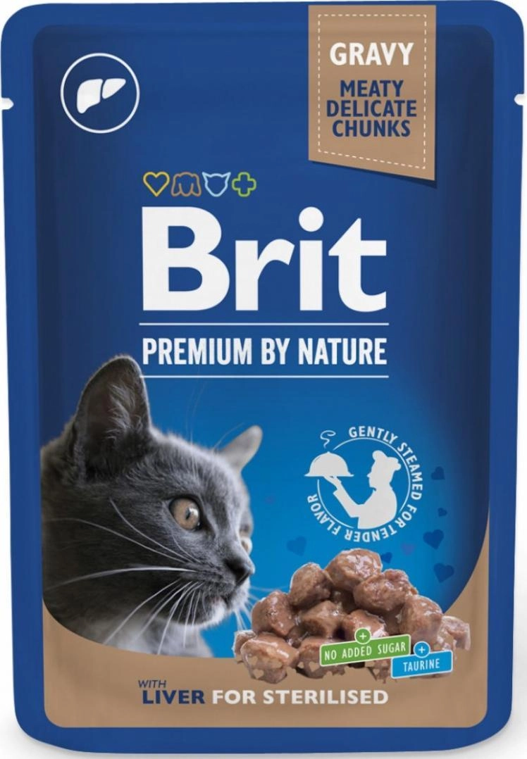 BRIT Premium Cat Liver Sterilised -