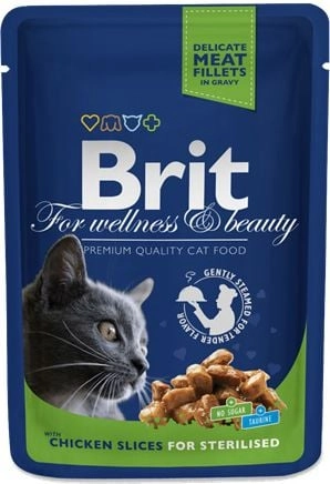 BRIT Premium Cat Chicken Sterilised -