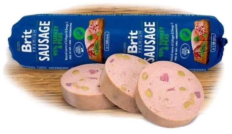 BRIT PREMIUM SAUSAGE TURKEY  PEA 800G