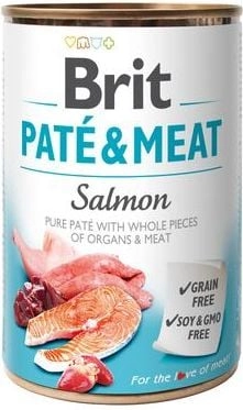 BRIT Pate  Meat with Salmon -