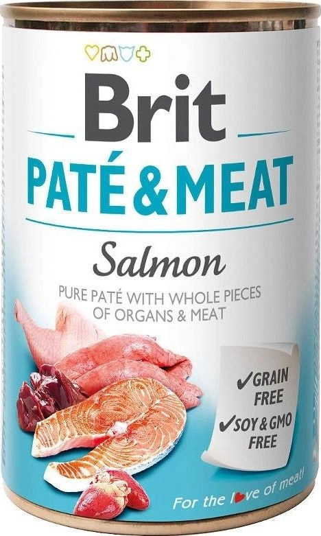BRIT Pate Meat with Salmon -