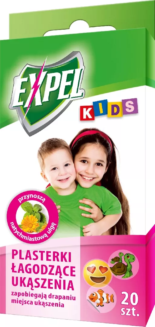 Bros EXPEL KIDS - plasterki łagodzące