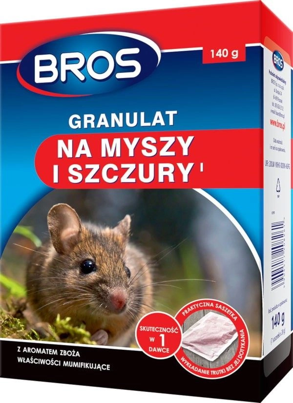 Bros Granulat na myszy i szczury