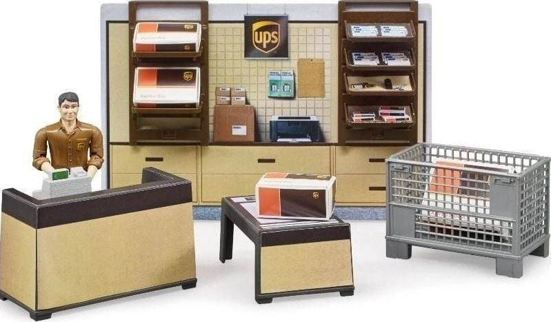 Bruder bWorld figurine - UPS logistics