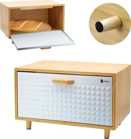 Brunbeste bamboo bread box (4251) 4251