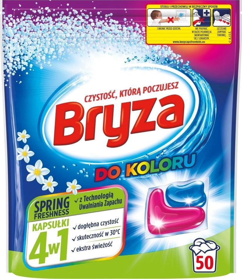 BRYZA_Kapsułki 4w1 do prania do koloru