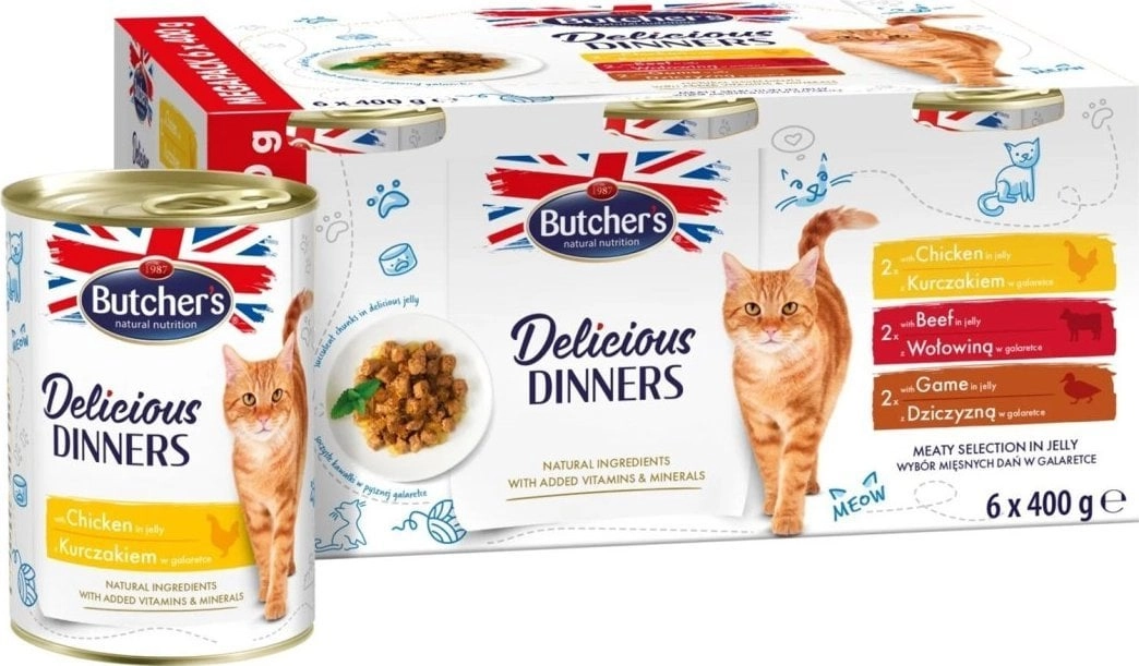 BUTCHER````S Delicious Dinners Meaty selection in