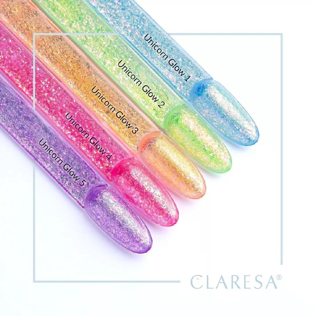 CLARESA N Lakier hybrydowy Unicorn Glow
