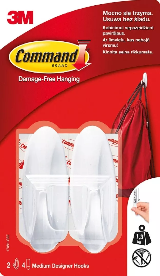 COMMAND MEDIUM DESIGNER HOOKS 17081-CEE 000051313202