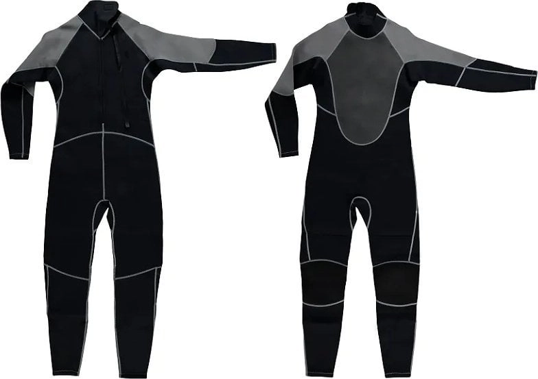 CS Aqua Wetsuit Unisex Neopren Black