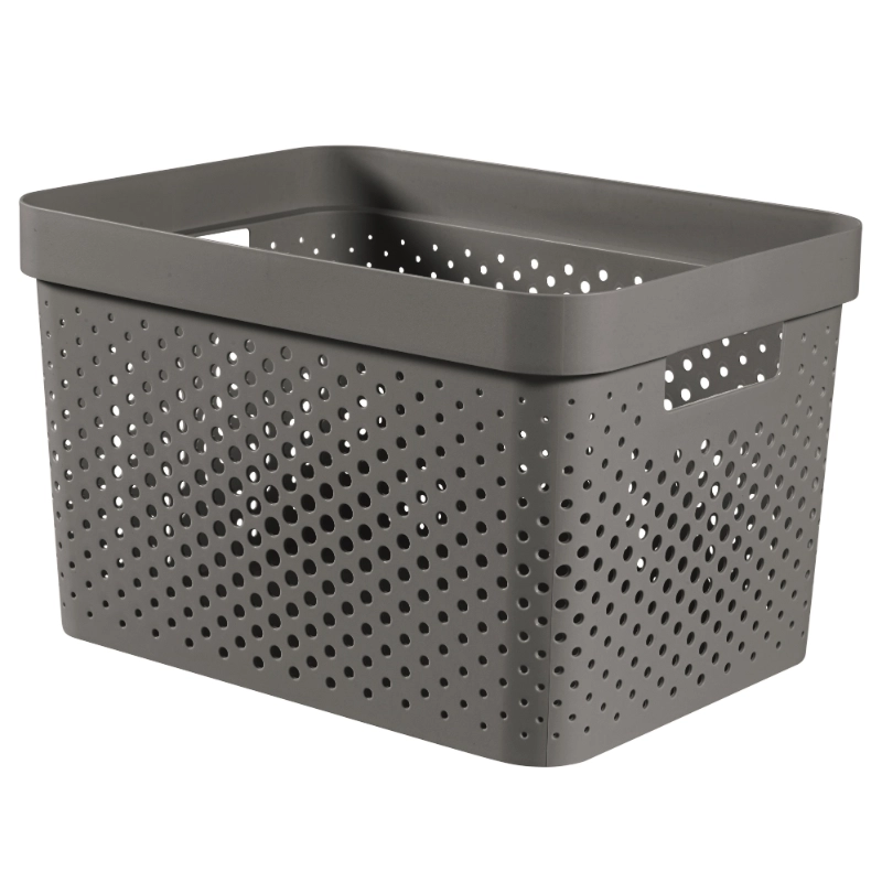 Kaste Infinity Recycled 17L 36x27x22cm tumši