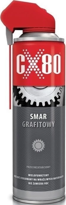 CX80 SMAR GRAFITOWY PRZECIWZATARCIOWY DUO SPRAY