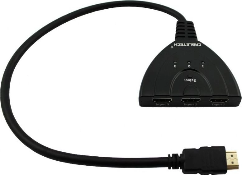 Cabletech Rozdzielacz HDMI switch ZLA0310 5901890013116