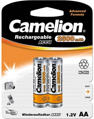 Camelion AA/HR6 2500 mAh Rechargeable Batteries