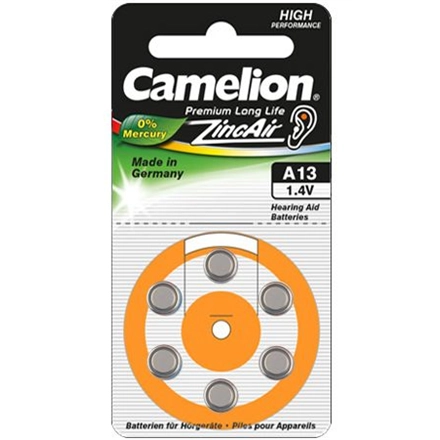 Elementi A13/DA13/ZL13 1.4V CAMELION 6
