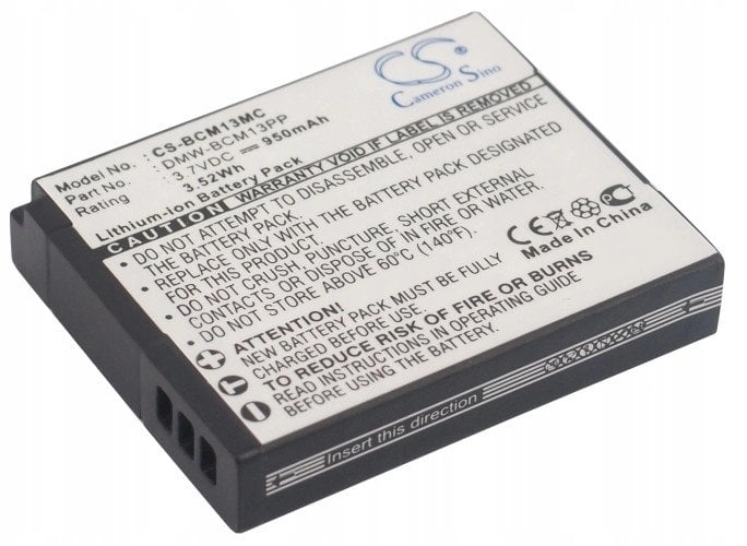Akumulator Bateria Typ Dmw-bcm13 Dmw-bcm13e Dmw-bcm13pp