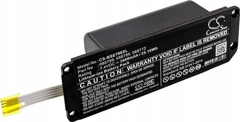 Cameron Sino Bateria 3400mAh do BOSE
