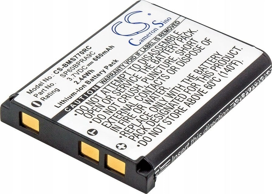 Cameron Sino Akumulator Bateria Typ Sp60bpra9c