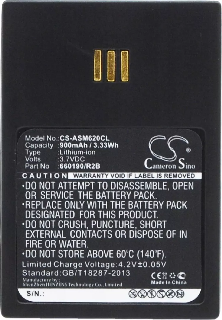 Cameron Sino Akumulator Bateria 5530000102 L30250-f600-c325