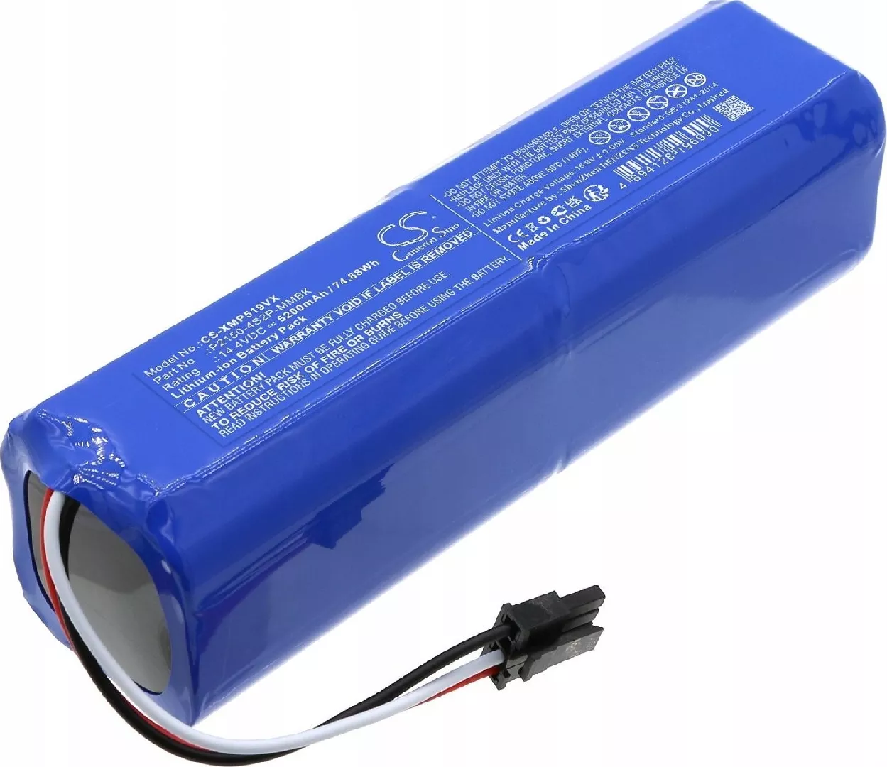 Accumulator Bateria P2150-4S2P-MMBK do Dreame D10s