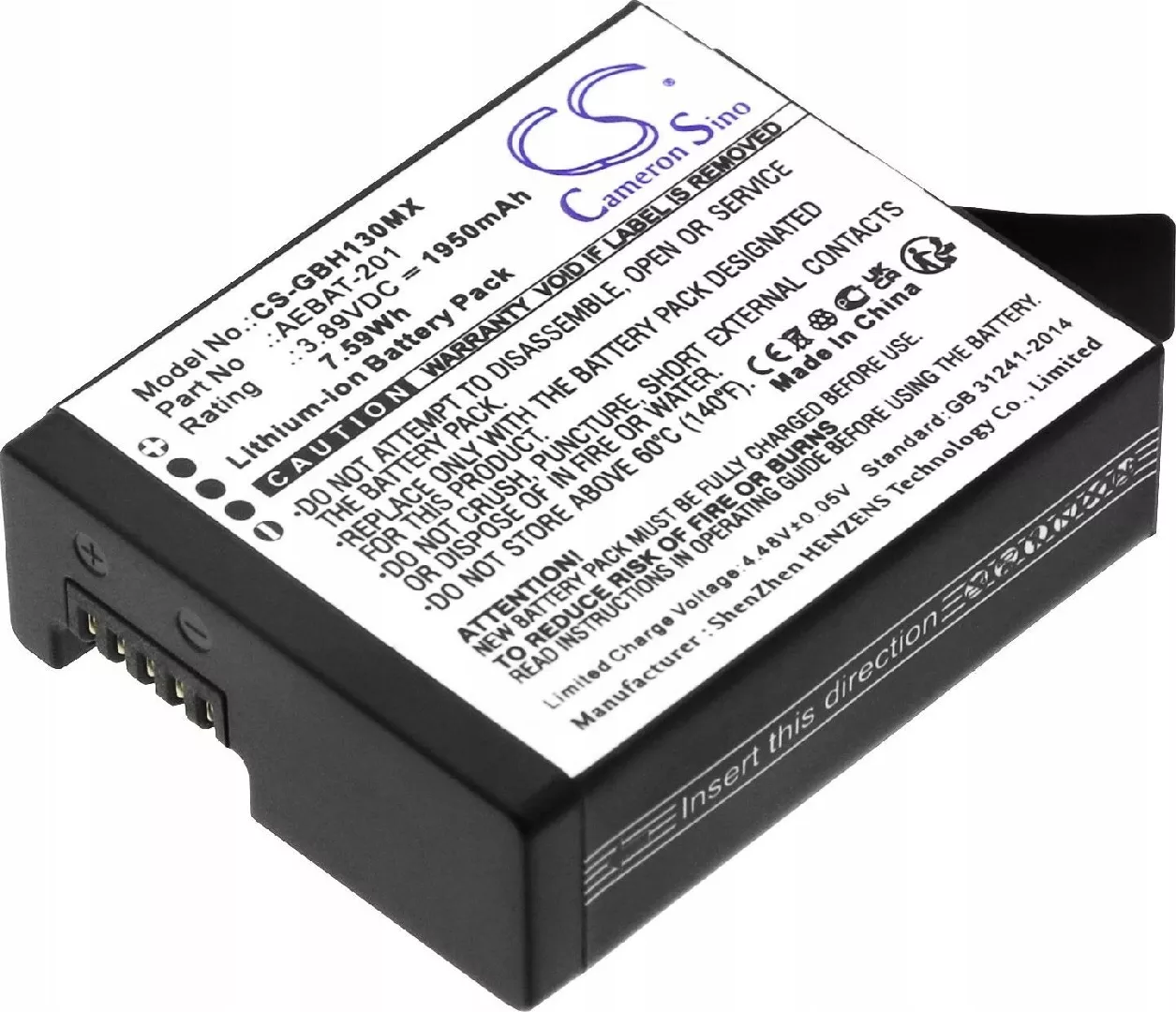Accumulator Battery typ CAAGPO1912 AEBAT-201 CPSS1B