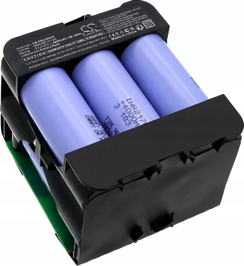 Battery type W2311-01 W2439P-01-0D do Dreame