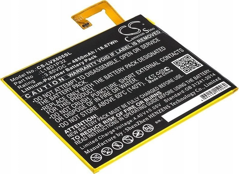 Akumulator Bateria typ L18D1P32 do Lenovo