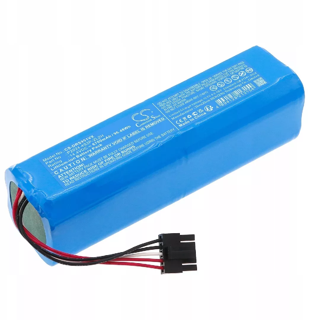Battery Battery P2024-4S2P-ZLZH do Dreame RLS95HE