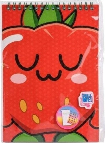 FRUITYSQUAD scented notebook + stickers FS60374