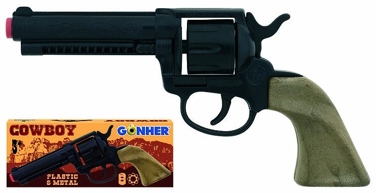 GONHER 119/6 PLASTIC COWBOY REVOLVER 8