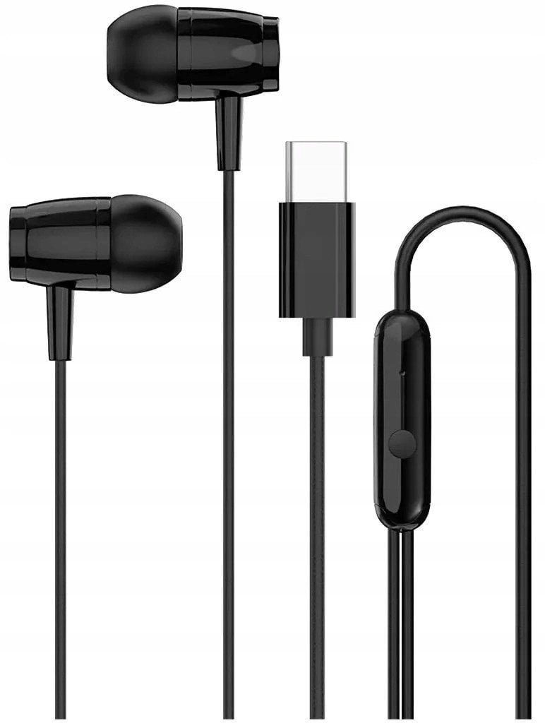 CANYON headphones SEP-5 TYPE-C Black CNS-CEP5B
