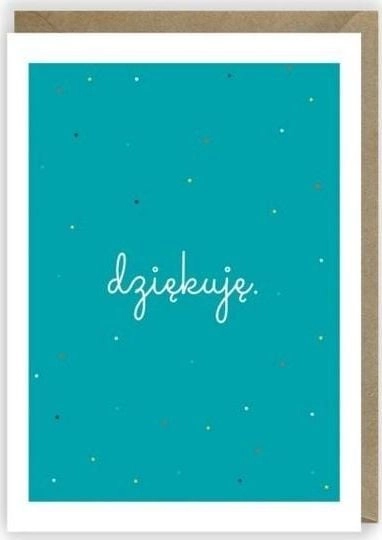 Cardie Greeting Card Thank you K002