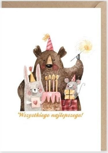 Birthday card Happy birthday! K011 431094