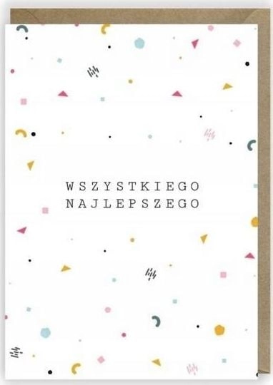 Cardie Birthday card eco envelope K018