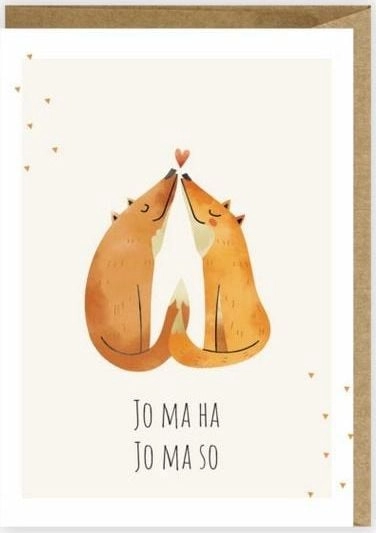 Cardie Greeting card Liska Jo Ma