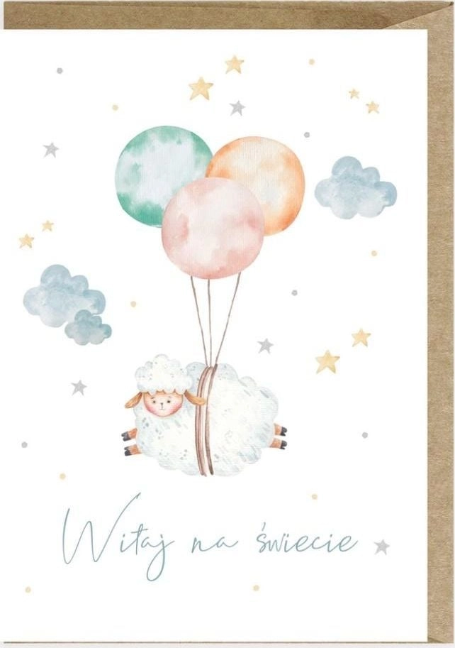 Cardie A card celebrating the birth