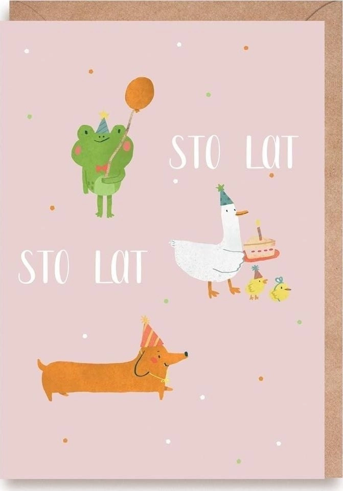 Cardie Birthday Card Animals K152 463964
