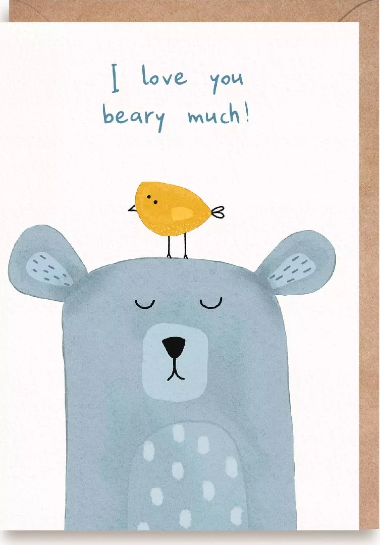 Cardie Walentynka I love you beary