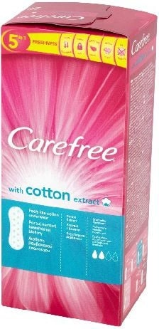 Carefree Cotton Panty liners 1 pack