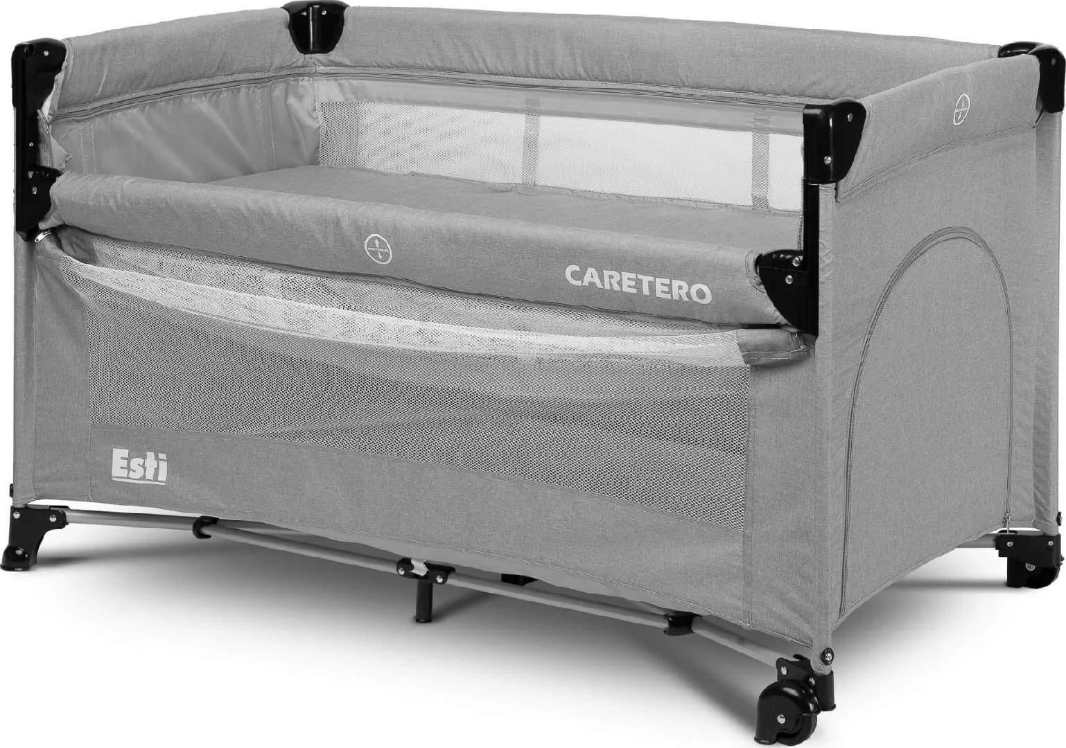 Caretero CARETERO ESTI GRAY TRAVEL COT
