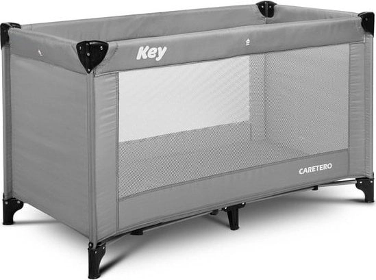 Caretero Key Gray travel cot TERO-371